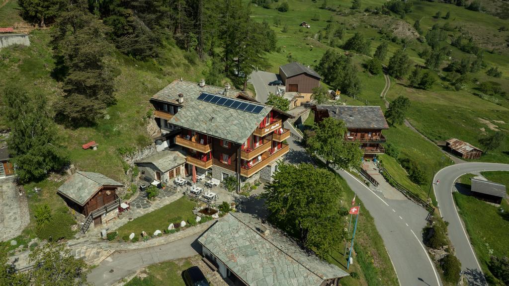 Hotel Alpenblick Zeneggen エクステリア 写真