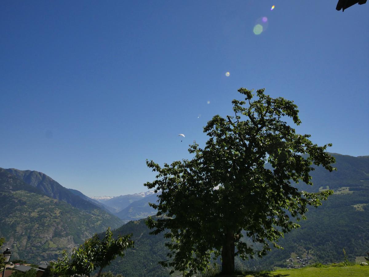 Hotel Alpenblick Zeneggen エクステリア 写真
