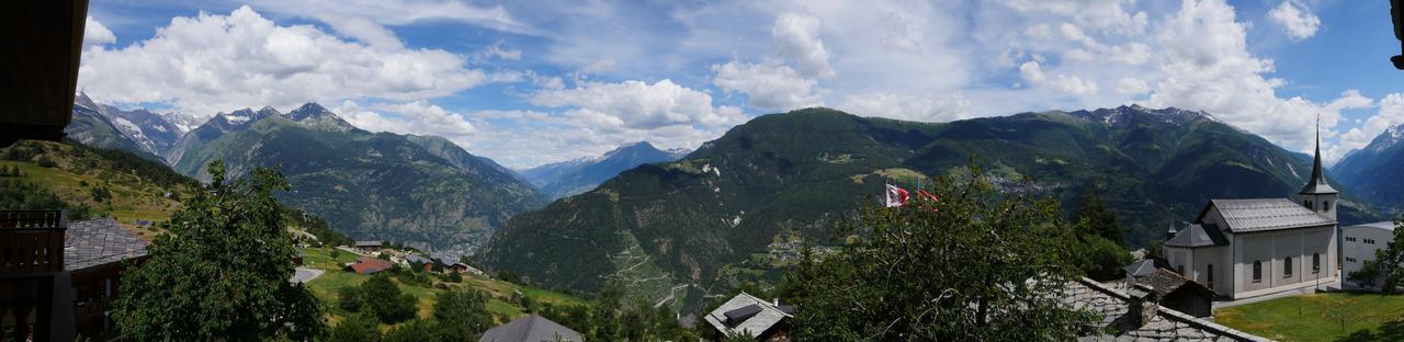 Hotel Alpenblick Zeneggen エクステリア 写真