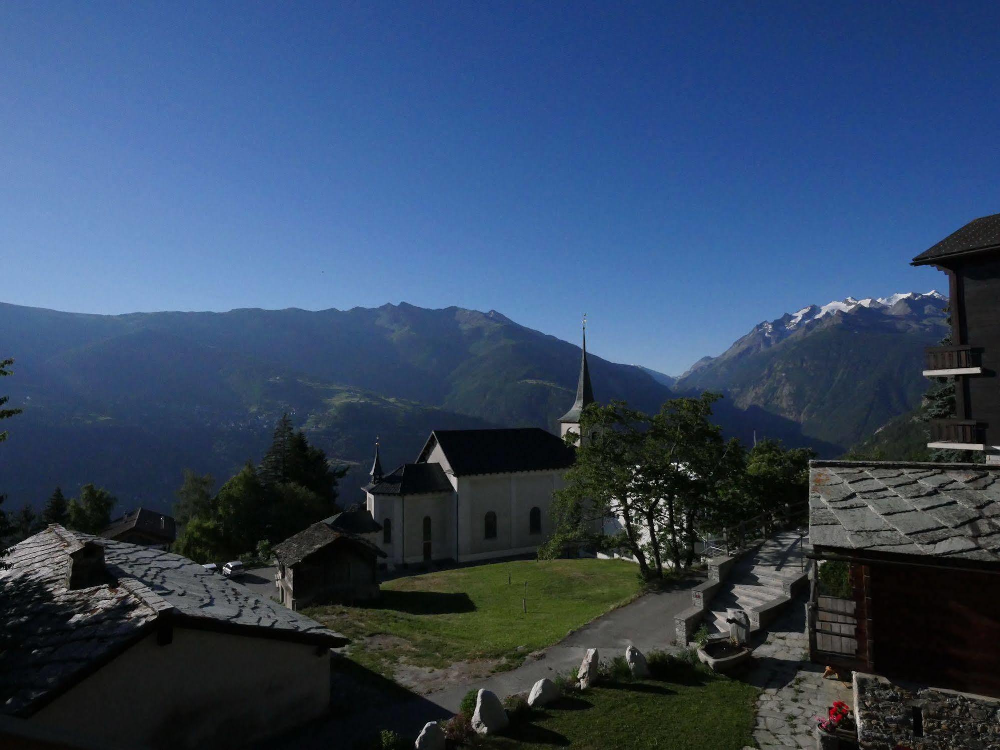 Hotel Alpenblick Zeneggen エクステリア 写真